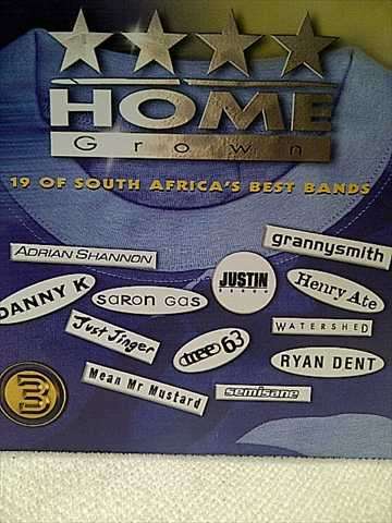 HOME GROWN: 19 OF SOUTH AFRICA'S BEST BANDS (MEAN MR MUSTARD, RYAN DENT, ETC.) : CD