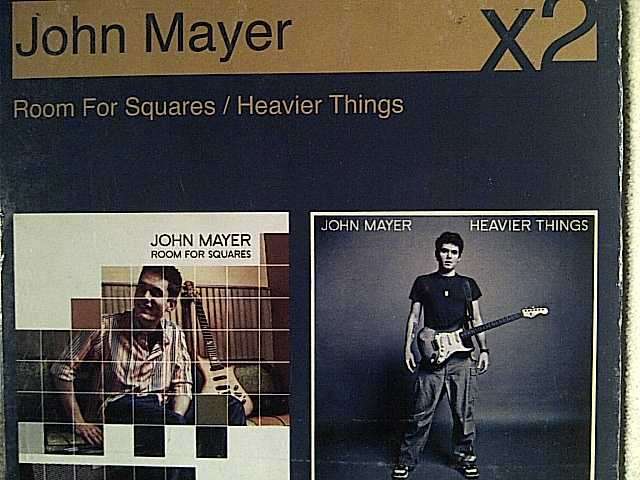 JOHN MAYER X 2: ROOM FOR SQUARES / HEAVIER THINGS : CD