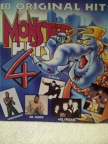 Monster Hits 4: Various Artists  :  CD in good Condition : CD