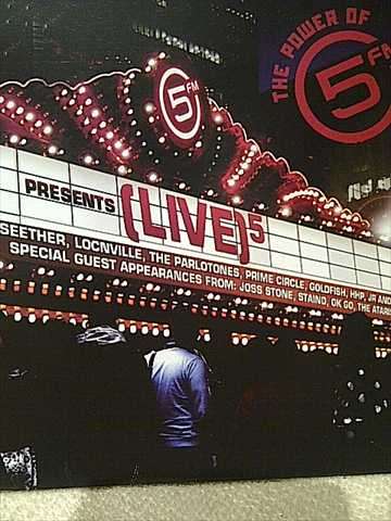 5 FM presents live 5: 5FM  Various Artists : 2 Cd Set : CD