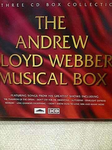 The Andrew Lloyd Webber Musical Box: Three Cd Set : CD