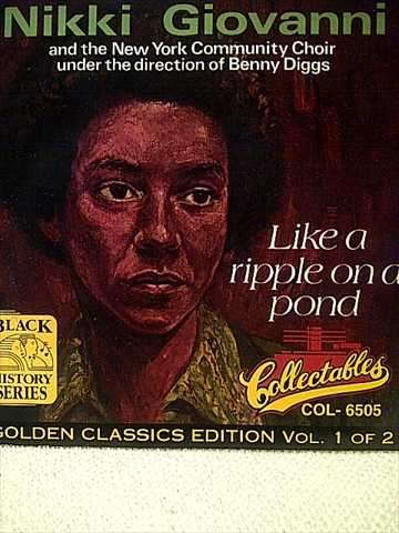 Nikki Giovanni: Like a Ripple on a Pond : CD