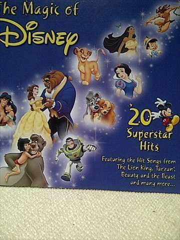 The Magic of Disney: 20 Superstar Hits : CD