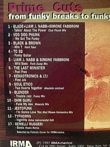 Prime Cuts From Funky Breaks to Funky House : CD