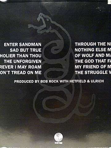 Metallica: The Black Album : CD