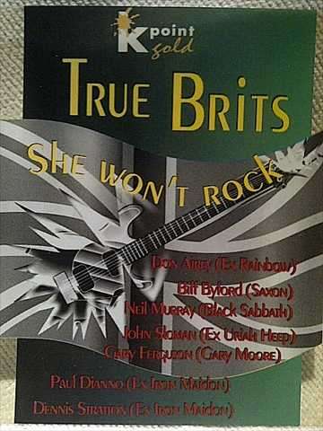 True Brits She Wont Rock : CD