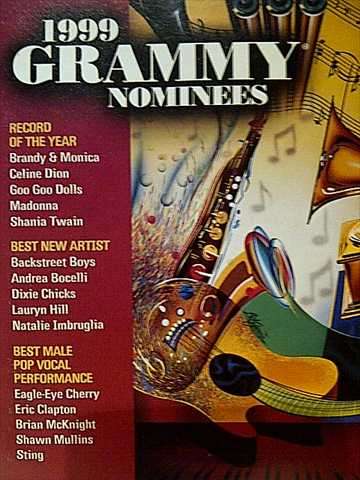 1999 : The Grammy Nominees : CD