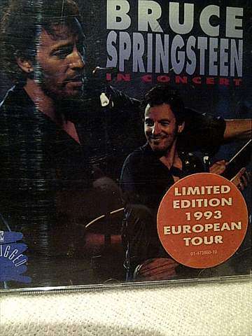 Bruce Springsteen : In Concert : Limited Edition Eurpean Tour : CD