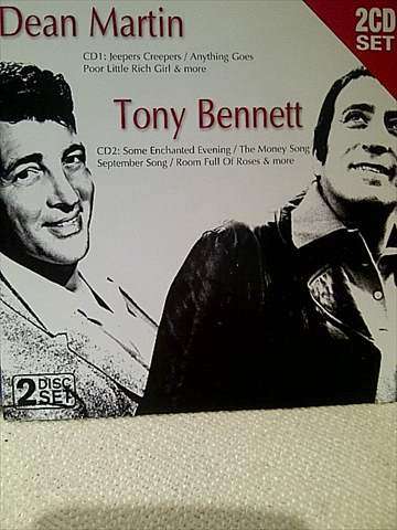 Dean Martin CD 2 Tony Bennett CD 1:2 CD Set : CD