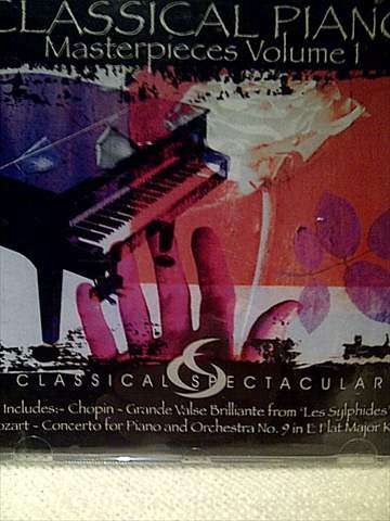 Classical Piano Masterpieces Volume One : CD : CD