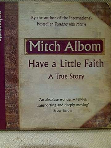 Mitch Albom:Have a Little Faith : A True Story : Audibook : 4 CD Set : CD