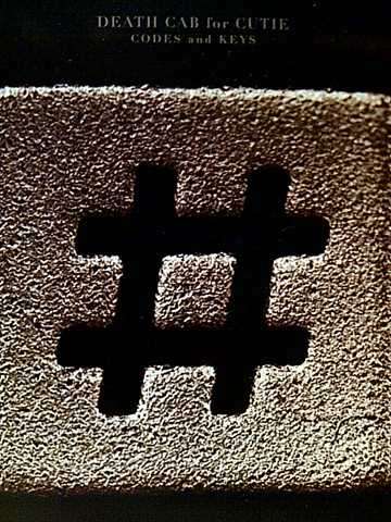 Death Cab fo Cutie : Codes and Keys : CD