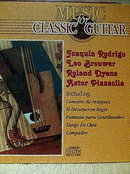 Music for Classic Guitar : CD : CD