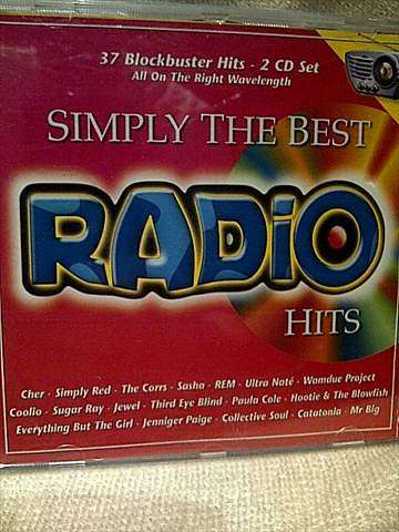 Simply the best Radio Hits : 2 CD Set : Various Artits : CD