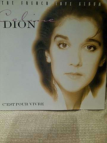 Celine Dion : The French Love Album : C'Est Pour Vivre : CD