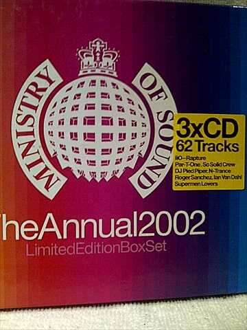 Ministry of Sound:The Annual 2002 : Limited Edition Box Set : CD