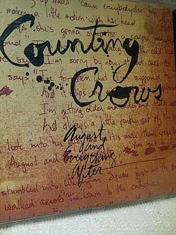 Counting Crows : Auguts and Everything After : CD