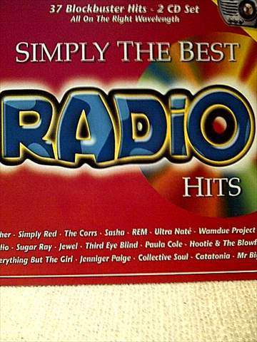 Simply the best Radio Hits : 2 CD Set : Various Artits : CD