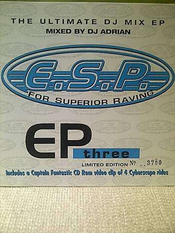 ESP : E.S.P. : Volume EP THREE : CD