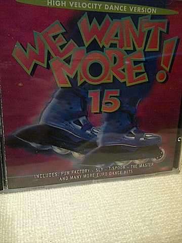 We Want more Volume 15 : Various Artists : CD