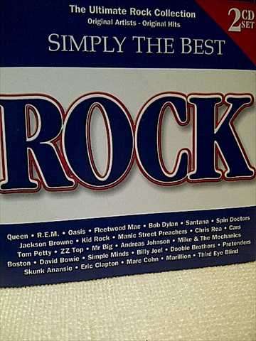 Simply the Best Rock : Various Artists : 2 CD Set : CD