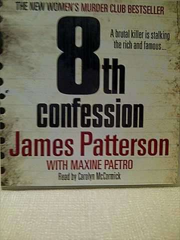James Patterson : 8th Confession : Audio Book 5 Discs : CD