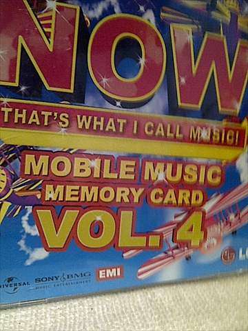 Now That what I Call Music : Mobile Music Memory Card Volume 4 : CD