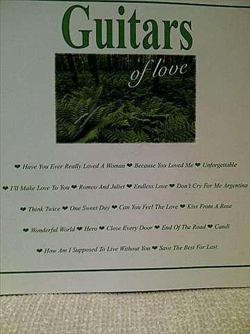 Guitars of Love : Instrumental : CD