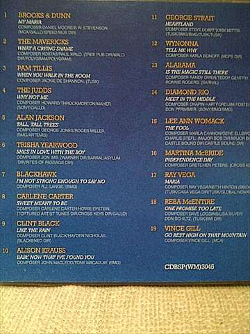 Hits from The Heartland Volume 3 : Voice of American Country : 19 Great Songs : CD