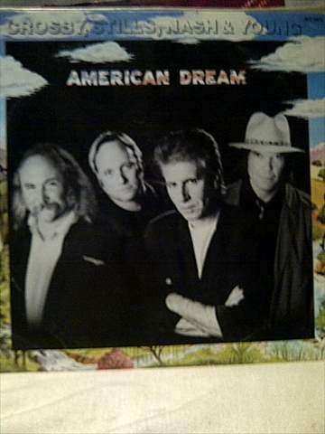 Crosby Stills and Nash : American Dream  : Lp in VG Cond