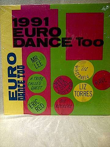 1991 Euro Dance Too : Various Artists : LP