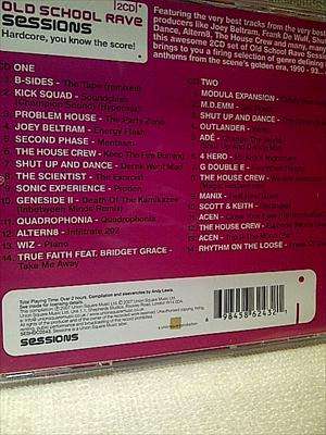 Old School Rave Sessions : 2 Cd Set : CD