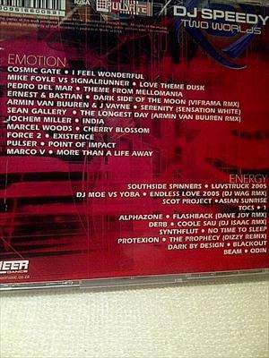 Dj Speedy : Two Worlds : 2 CD Set