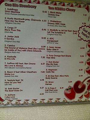 Soda : Strawberry and Cherry : 2 CD Set : CD
