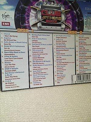 Club Anthems 2007 : 2 Cd Set : Various Artists : CD