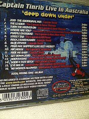 The Captain Tinrib Live Show Deep Down Under : CD