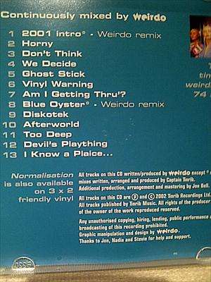 Weirdo : Normalisation : CD
