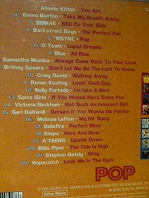 Pop 2K Volume 3 : CD