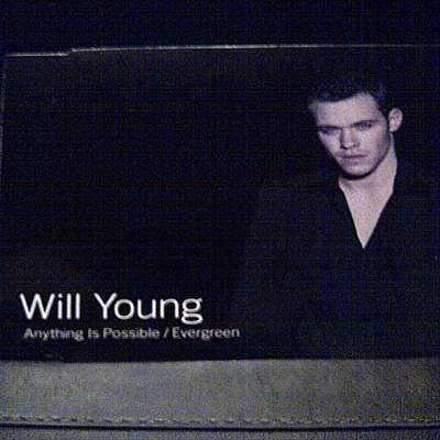 Will Young : Anything is Possible / Evergreen : CD Single : CD