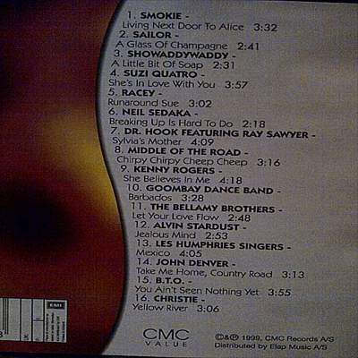 Best of the Seventies : 16 original hits : CD