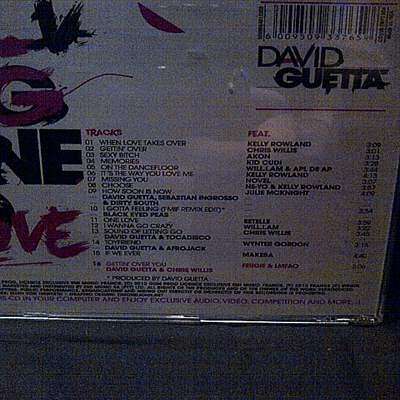 David Guetta : One Love : CD