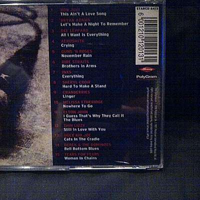 The One and Only Rock Ballads Album : Various Artists : CD
