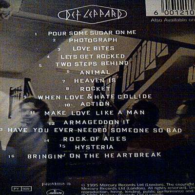 Def Leppard : Greatest Hits : CD