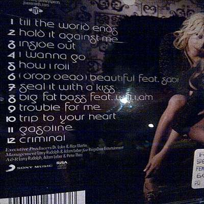 Britney Spears : Femme Fatale : CD