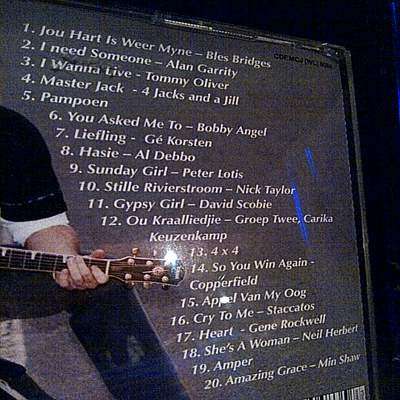 Steve Hofmeyr : Toeka : CD