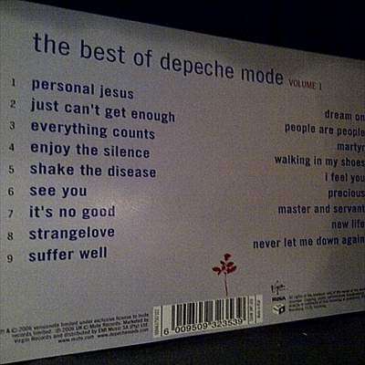 Depeche Mode : The Best of : CD