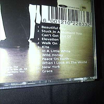 U2 : All that you cant leave behind : CD
