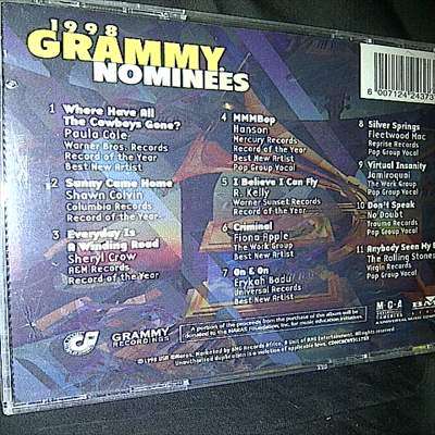 1998 Grammy Nominees : Various Artists : CD
