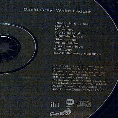 David Gray : White Ladder : CD
