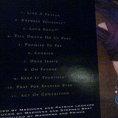 Madonna : Like a Prayer : CD